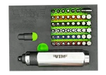 Vim Tools IMP600K Reversible 3/8" Impact Driver With 48 Bits. Fixed Price $98.49.