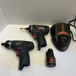 Bosch 12V Compact Tool Lot PS20 And PS21 Drill Motor Drivers One Batt W/ Charger. Fixed Price $99.00.