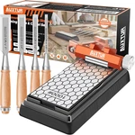 Sharpening With Honing Guide Tool Set For Woodworking,flattening Stone,com. Fixed Price $73.72.