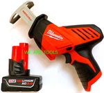 New Milwaukee 2420-20 M12 Hackzall Reciprocating Sawzall, 1) 3.0 Ah Battery. Fixed Price $112.97.