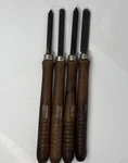 Craftsman Turning Lathe Chisels Set Woodworking 28523 28524 28525 28526. Fixed Price $19.68.