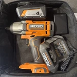 Ridgid R86215K 18V 3 Speed 1/2 In Impact Wrench W/li-ion Battery Charger No Box. Fixed Price $99.99.
