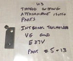 Emco Unimat 3 Lathe Threading Attach Pn 150250 Parts: Internal Toolholder E27V. Fixed Price $36.00.
