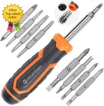 18 In Multi-bit Screwdriver Set Tool All One Portable Multi-purpose. Fixed Price $12.23.