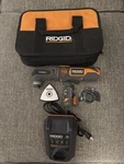 Ridgid 12-VOLT Jobmax Multi-tool Starter Kit R8223500 W/ Charger & Carrying Bag. Fixed Price $101.96.