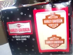 Harley Davidson Shields Trademark 10 Piece Christmas Light Set Motorcycle Vtg. Fixed Price $34.99.