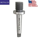 Drill Chuck Arbor Tang Type MT2 Tailstock Threaded Adapter Tool 1" X 8TPI. Fixed Price $39.50.
