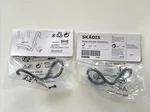 Set Of 2 Ikea Skadis Hook Gray Pack Loop For Peg Board Grey New 903.358.76. Fixed Price $8.86.