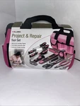 Allied Pink Project & Repair Tool Set 76 Piece Ladies Kit With Bag New. Fixed Price $34.99.