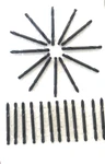 Irwin 24PC #20 X 2" Usa Double End Drill Bits 135 Degee S/p Black. Fixed Price $29.75.