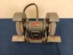 Powercraft Montgomery Ward Belt Drive Bench Grinder Powr Kraft 84-5151A. Fixed Price $34.99.