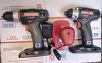 Craftsman 1/4" Impact Driver, 1/2" Drill Battery And Charger. Fixed Price $124.99.