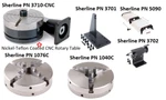 Sherline 3710-CNC Rotary Table Pn (3701 3702 +5090 1076C AND1040C Chucks). Fixed Price $1247.89.