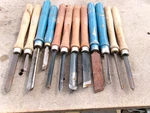 Craftsman High Speed Steel Lathe Wood Turning Chisels 4 Piece Various Others Ggo. Fixed Price $28.00.