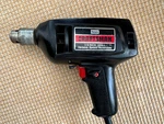 Sears Craftsman 3/8" Drill W/key - Reversible Variable Speed Model 315.10042. Fixed Price $24.99.