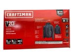 Craftsman 20V Men's Hybrid Heated Jacket 3XL Gray W/battery CMXCGRAJ10GD1-3X (ob. Fixed Price $99.95.