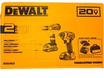 Dewalt (DCK240C2) 20V Max Cordless Drill Driver/impact Combo Kit. Fixed Price $130.00.