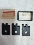 Three Sets Of (3) New Shopsmith Mark Molder Shaper Cutters Knives / Blades. Fixed Price $37.50.