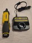 Dewalt DCF682 8V Max Gyroscopic Inline Screwdriver With Charger. Fixed Price $240.00.