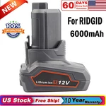 12V 6.0AH Lithium Battery For Ridgid L1240 R82049 R82048 R82007 R82009 AC82049. Fixed Price $22.99.