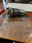 Milwaukee 2403-20 1/2 In Drill -- Gearbox Assy + Chuck Obsolete #14-29-0565. Fixed Price $23.12.