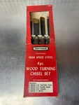 Nos Craftsman 2853 4 Piece Wood Turning Lathe Chisel Set High Speed Steel. Fixed Price $55.00.