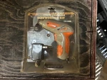 4.8 Volt Cordless Screwdriver Kit, Chicago Electric Power Tools. Fixed Price $15.00.
