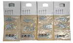 Packs Of 20 (80 Total) Ikea Fixa Hooks Metal Discontinued 000.815.48 New. Fixed Price $14.95.
