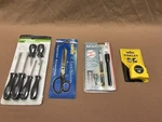 Tools -screwdriver Set/scissors/flashlight/tape Measure-new Factory Packaging. Fixed Price $25.00.