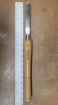 High Speed Steel, 3/4" Oval Skew Chisel, HTT-115, Hurricane Turning Tools. Fixed Price $31.00.