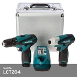 Makita LCT204 Combo Set DF330D TD090D 10.8V 2X1.3AH Charger DC10WA Hard Case Ups. Fixed Price $339.95.