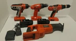 Black & Decker Firestorm Volt Cordless Tools 3 Drills CRS180 Reciprocal Saw. Fixed Price $74.99.