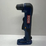 Ryobi P240 Compact Cordless Right Angle Drill Blue Keyless Chuck No Battery. Fixed Price $39.99.
