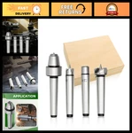 4PCS MT2 Live Center Drive Spur Cup Set With Wooden Box For & Metal Lathes. Fixed Price $40.99.