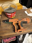 Ridgid 18V Cordless Drywall Screwdriver R8660 C2 No Battery Picture Inc. Fixed Price $64.99.