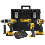 Dewalt DCKTS390DM2 20V Max Lithium-ion Cordless Combo Kit And Tough Case New. Fixed Price $499.99.