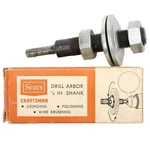 Craftsman Drill Arbor 1/4" Shank Shaft Usa Tool Grinding Polishing Vintage Box. Fixed Price $26.50.