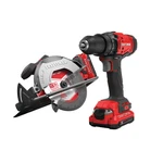 Craftsman V20* Cordless 2-TOOL Combo Kit (2 Batteries) CMCK202C2. Fixed Price $179.99.