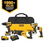 Dewalt DCK449E1P1 20V Max Xr Brushless 4-TOOL Combo Kit With Powerstack Battery,. Fixed Price $359.00.