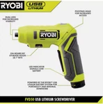Ryobi Usb Lithium Screwdriver FVD50 With 2.0 Ah Battery *open Box. Fixed Price $32.95.