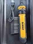 Dewalt Flexdrive 4V Li-ion Cordless Screwdriver 1/4IN 44IN-LB Usb Bits. Fixed Price $75.92.