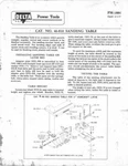 Delta Rockwell Sanding Table 46-810 Instructions. Fixed Price $20.24.