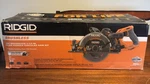 Ridgid 18V Brushless Rear Handle Circular Saw Kit 7-1/4" Cordless R8658K Ah. Fixed Price $299.00.