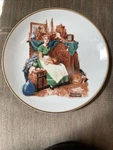 Norman Rockwell Plate Dreams In The Antique Shop. Fixed Price $200.00.
