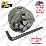 Lathe Chuck 50 Mm Independent 4 Jaw Mounting Unimat Thread M12X1.0. Fixed Price $62.99.