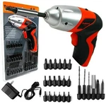 25 Pc 4.8V Cordless Screwdriver With Led Work Light Home Use Rechargeable. Fixed Price $21.99.