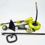 Ryobi 40V Expand-it Cordless Battery Attachment Powerhead Kit & Gutter Blower. Fixed Price $199.44.
