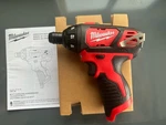 Milwaukee M12 2401-20 Cordless 1/4" Hex Screwdriver Tool Only With Manual. Fixed Price $43.99.