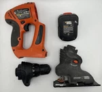 Black & Decker Fire Storm 12V MT1203 Multi-tool W/ Accessories. Fixed Price $54.99.