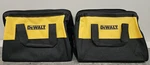 New - Set Of 2 Dewalt Heavy Duty Ballistic Nylon 13" Tool Bags (13 X 10 ). Fixed Price $23.49.